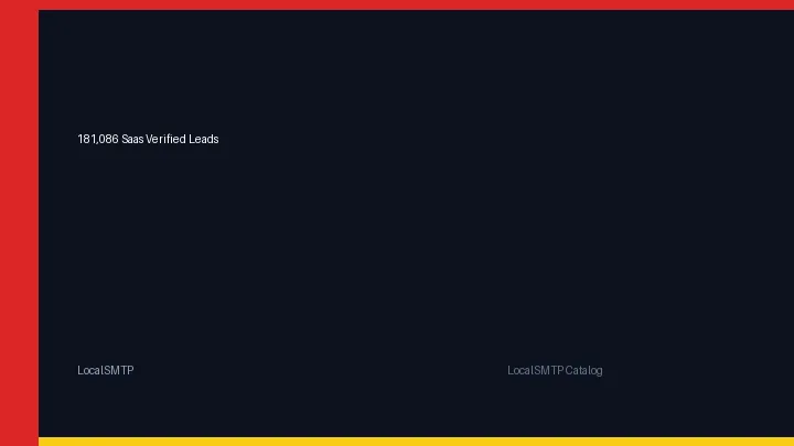181,086 Saas Verified Leads by LocalSMTP with price and secure checkout details